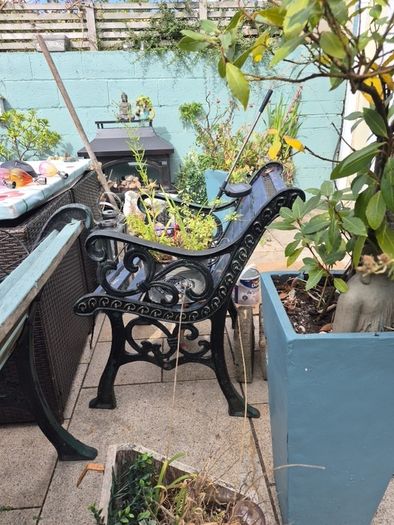 Cast Iron garden chairs
