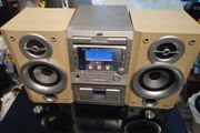 JVC cd,tuner and cassette player