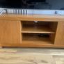 Solid Oak TV Stand Image 2