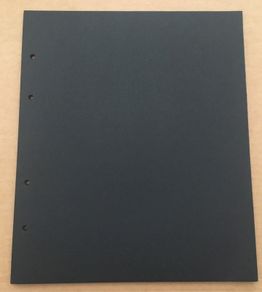 Lindner Multi-Collect no. MU1386 Black Interleaving Pages. Pack of 10