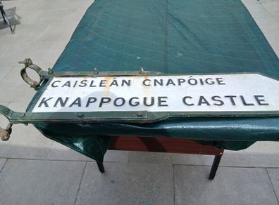 Vintage  cast iron  road sign