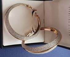 Beautiful hoop earrings