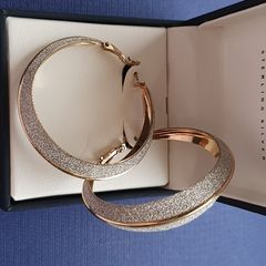 Beautiful hoop earrings