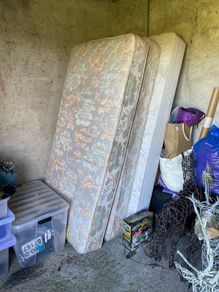 2 single bed mattresses and a divan bed free