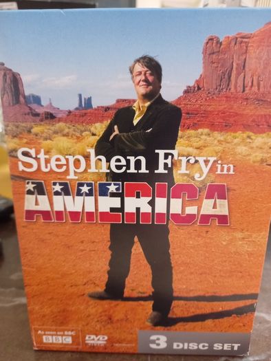 Stephen Fry In America 2 Dvd set Bbc Travel Documentary