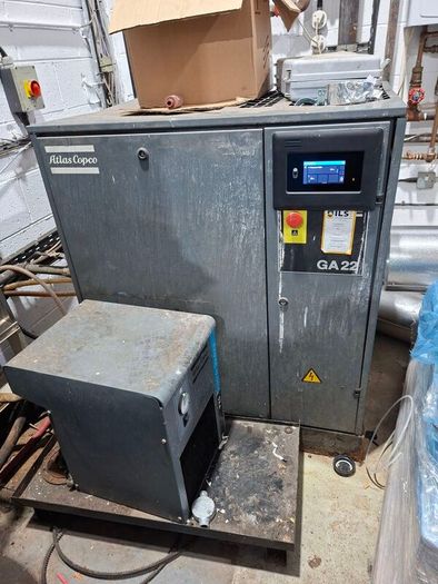 Atlas Copco GA22 air compressor