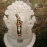 Victorian Style Hand-Painted Wall Water Fountain Cast Iron Image 5