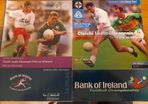 GAA various All Ireland SFC quarter and semi finals programmes