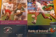 GAA various All Ireland SFC quarter and semi finals programmes