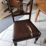 Wooden table and chairs Image 6