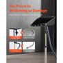 Portable Shampoo Bowl, Shampoo Sink with Adjustable Height & Angle, Salon Hair Wash Sink with Drain Hose and Star-Shaped Support Base Image 3