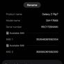 samsung z flip 7b512 gb 99% bat Image 7