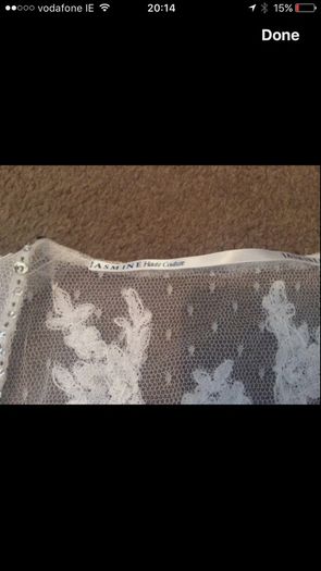 White Lace Wedding Dress Bolero