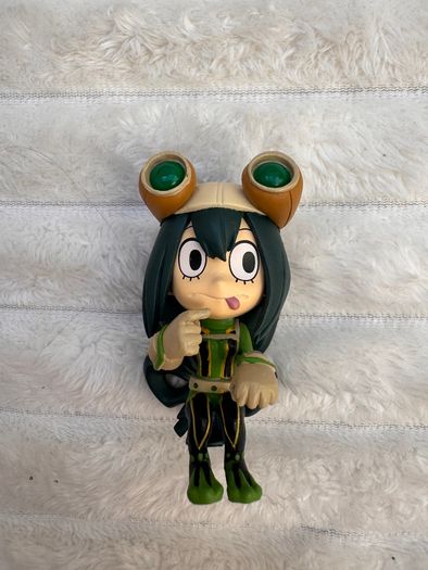 My Hero Academia Tsuyu Asui Chibi Masters Mini-Figure approx. 7cm. Used Please see photos