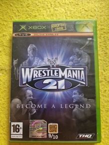 Wrestlemania 21 Become a legend  xbox Original