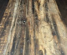 Industrial Style Solid Wood Rectangular Dining Table