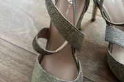 Sandals gold heels