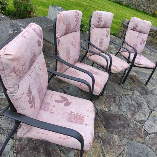 Garden Chairs x4