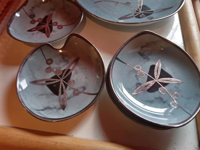 Beautiful 5 Piece HUTSCHENREUTHER Set, Vintage