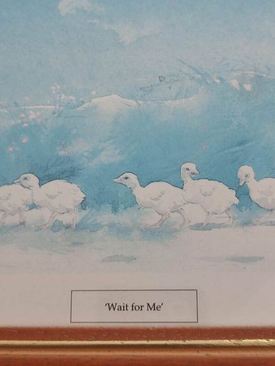 Lovely Framed Print Of Consort Pictures & Mirrors Imperial Collection Subject Wait For Me