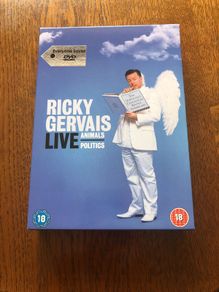 Ricky Gervais Live: Animals & Politics DVD Set