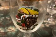 Vintage Irish glasses free postage
