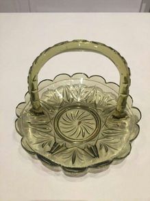 Glass Dish with Handle