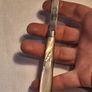6 Inch Sterling Silver Mother of Pearl Victorian Fruit Knife Image 2