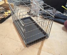 small dog crate 56cm x 33cm x 42cm