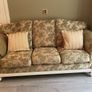Elegant 3 & 2 Seat Damask Sofas Image 2