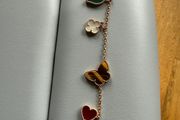 Natural Stone Butterfly Bracelet