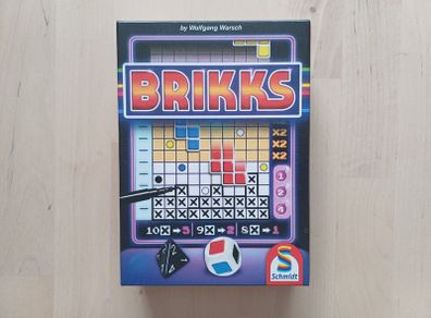 Brikks Tetris Style Roll and Write Family Board Game 2018