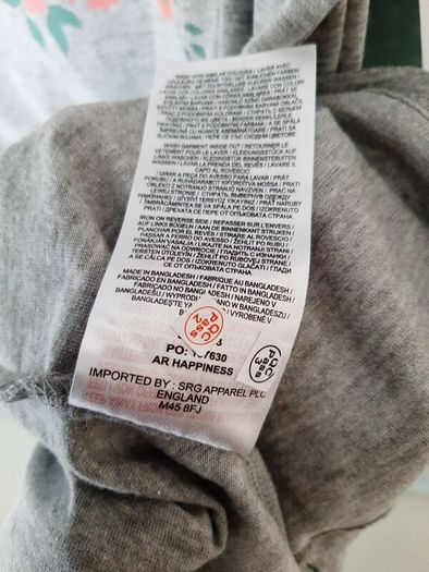 Grey t-shirt UK 20 BNWT