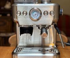 Servis S7857BC Dual Boiler Espresso Machine with Built-in Grinder