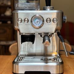 Servis S7857BC Dual Boiler Espresso Machine with Built-in Grinder