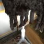 Fur knitted scarf with pockets, as new Image 3