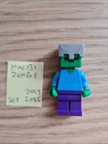 lego min131 zombie, set 21249, 21186