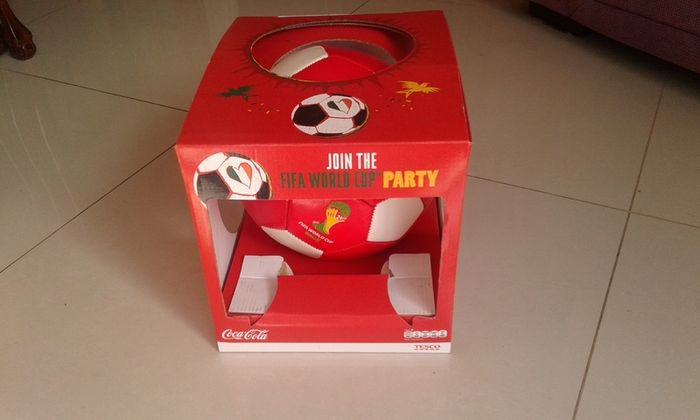 Coca Cola/Brazil 2014 World Cup Football.