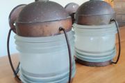 Old ship's lamps