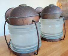 Old ship's lamps