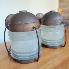 Old ship's lamps