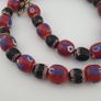 Antique Venetian Style Floral & Trade Glass Beads Necklace Image 9