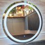 LED Bathroom Mirror Dual LED 70cm Image 3