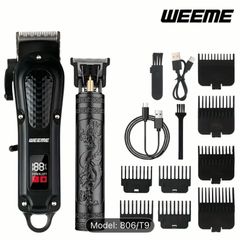 Men's Electric Hair Clipper Two-Piece Set