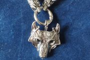 Viking Wolf Pendant