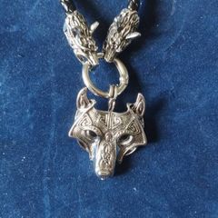 Viking Wolf Pendant