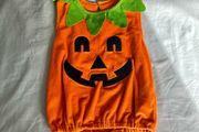Baby Halloween Pumpkin 3Pcs Costume 6-12mo