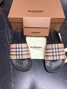Authentic Men's Burberry Archive Beige Sliders