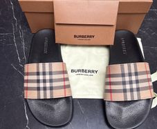 Authentic Men's Burberry Archive Beige Sliders