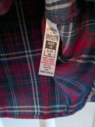 Dunnes shirt size 18
